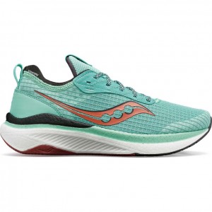 Turquoise Saucony Freedom Crossport Women's Running Shoes | ISRAEL HOFBGY