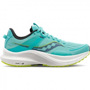 Turquoise Saucony Tempus Women's Running Shoes | ISRAEL OBHCWN