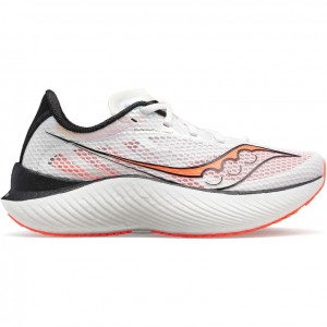 White Saucony Endorphin Pro 3 Men's Running Shoes | ISRAEL TRMLVB