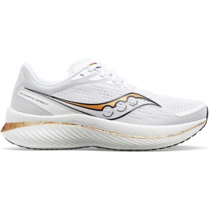 White Saucony Endorphin Speed 3 Men's Running Shoes | ISRAEL MGAHEY