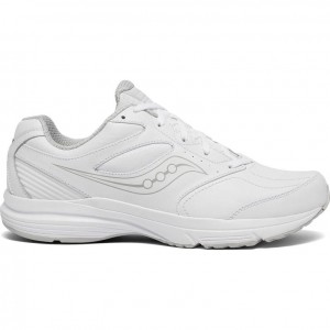 White Saucony Integrity Walker 3 Men's Walking Shoes | ISRAEL ZWTDRE