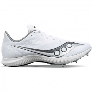 White Saucony Velocity MP Men's Running Shoes | ISRAEL IKNYCO