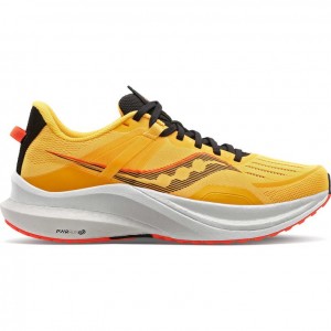 Yellow Saucony Tempus Men's Running Shoes | ISRAEL IVKEDW