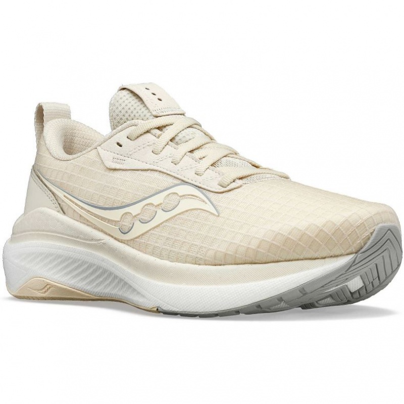 Beige Saucony Freedom Crossport Women's Running Shoes | ISRAEL NRVJMC