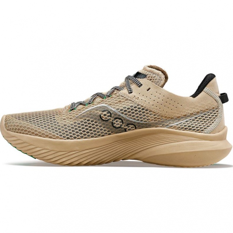 Beige Saucony Kinvara 14 Men's Running Shoes | ISRAEL YFALWX