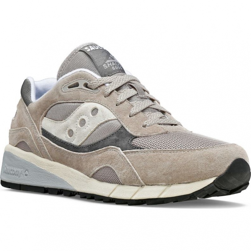 Beige Saucony Shadow 6000 Men's Sneakers | ISRAEL JPDFZL