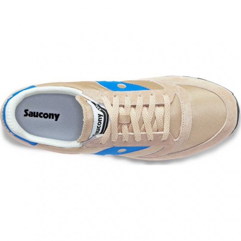 Beige / Blue Saucony Jazz 81 Men's Sneakers | ISRAEL YNPOKH