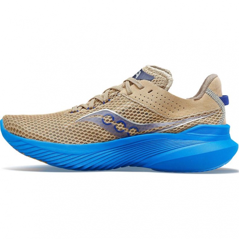 Beige / Blue Saucony Kinvara 14 Women's Running Shoes | ISRAEL ZYXJAV