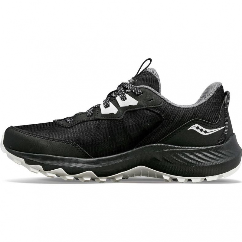 Black Saucony Aura TR Women's Running Shoes | ISRAEL CLFEHD