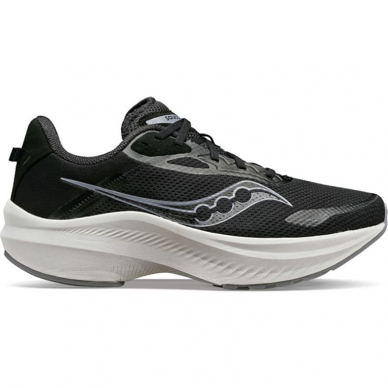 Black Saucony Axon 3 Men\'s Running Shoes | ISRAEL SMGKTC