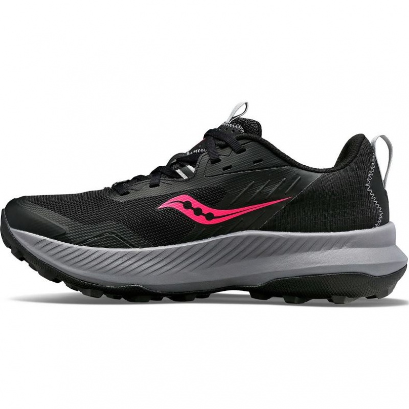 Black Saucony Blaze TR Women's Trail Running Shoes | ISRAEL KFRUNW