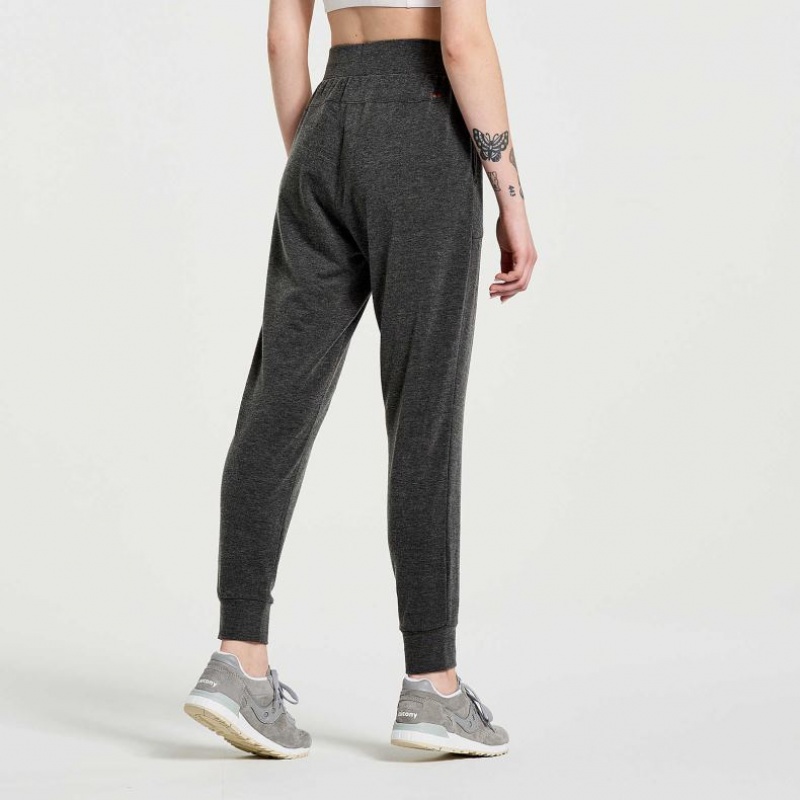 Black Saucony Boston Women's Jogger | ISRAEL IBFOTM