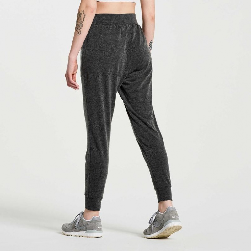 Black Saucony Boston Women's Jogger | ISRAEL IBFOTM