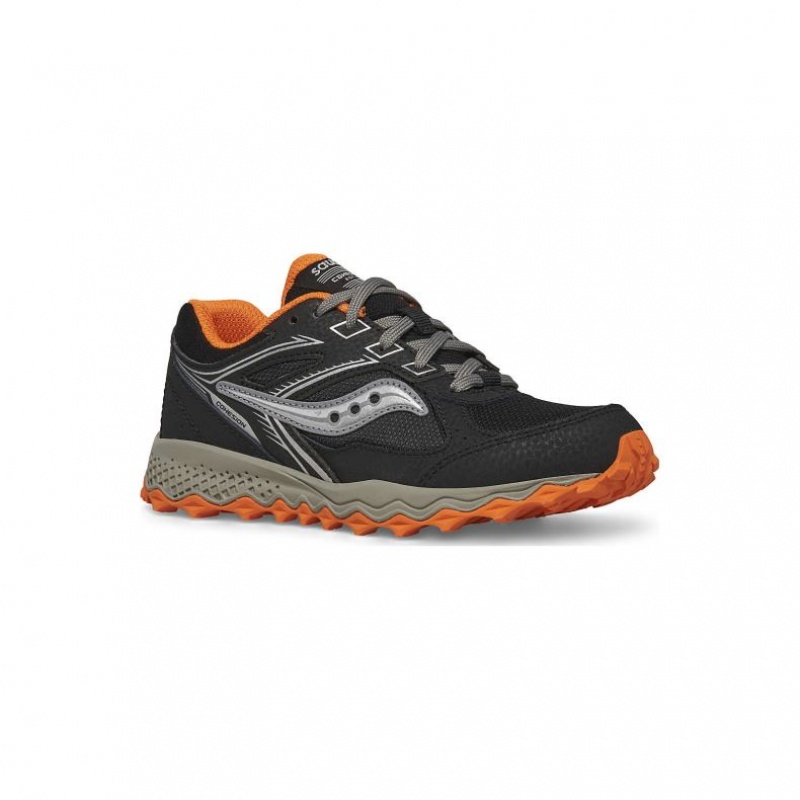 Black Saucony Cohesion TR14 Lace Big Kids' Sneakers | ISRAEL IWPCZQ