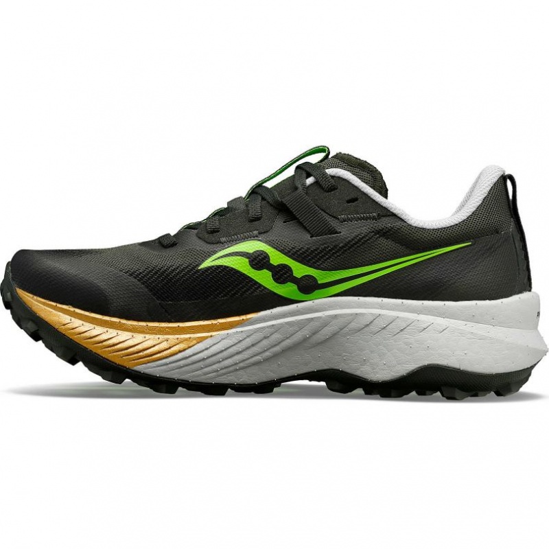 Black Saucony Endorphin Edge Men's Trail Running Shoes | ISRAEL BLFXPC