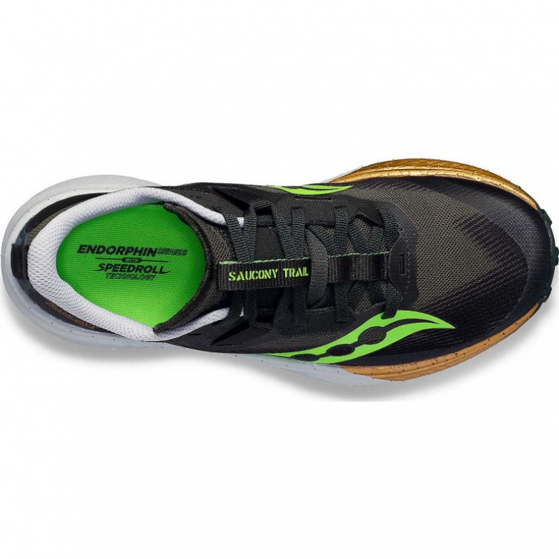 Black Saucony Endorphin Edge Men's Trail Running Shoes | ISRAEL BLFXPC