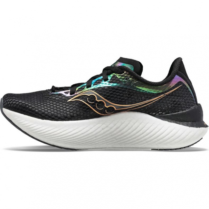 Black Saucony Endorphin Pro 3 Men's Running Shoes | ISRAEL OEXKIN