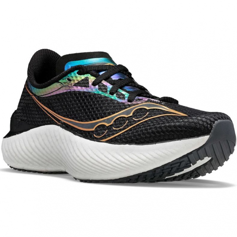 Black Saucony Endorphin Pro 3 Men's Running Shoes | ISRAEL OEXKIN