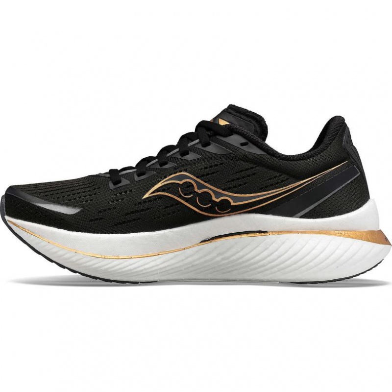 Black Saucony Endorphin Speed 3 Men's Running Shoes | ISRAEL BYHVSW