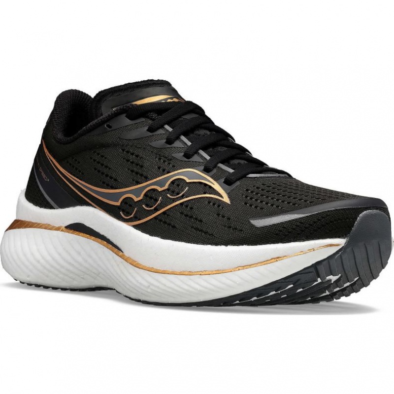 Black Saucony Endorphin Speed 3 Men's Running Shoes | ISRAEL BYHVSW