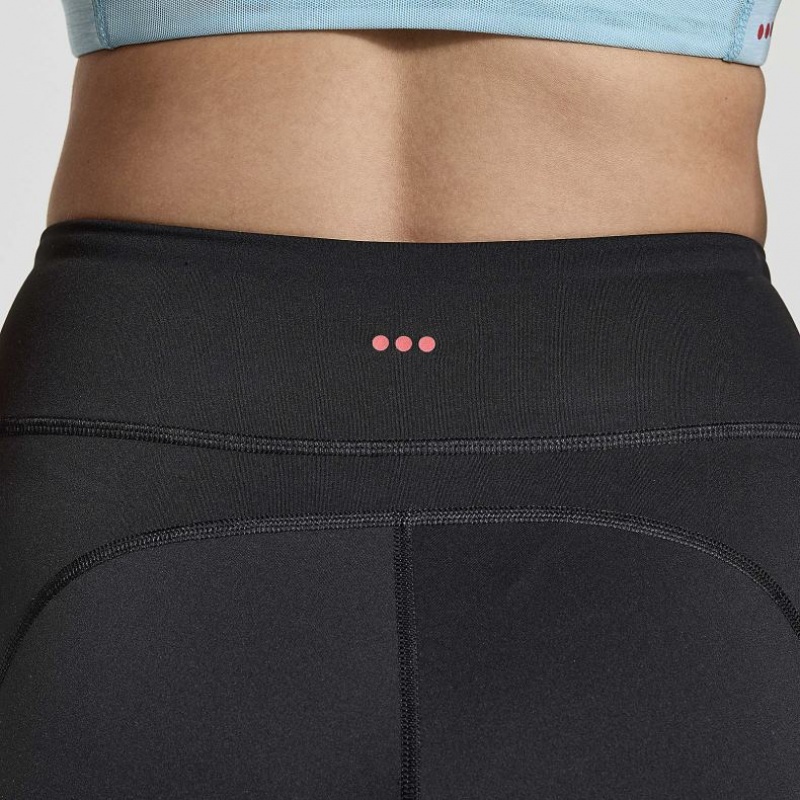 Black Saucony Fortify Women's Tight | ISRAEL KONGAB