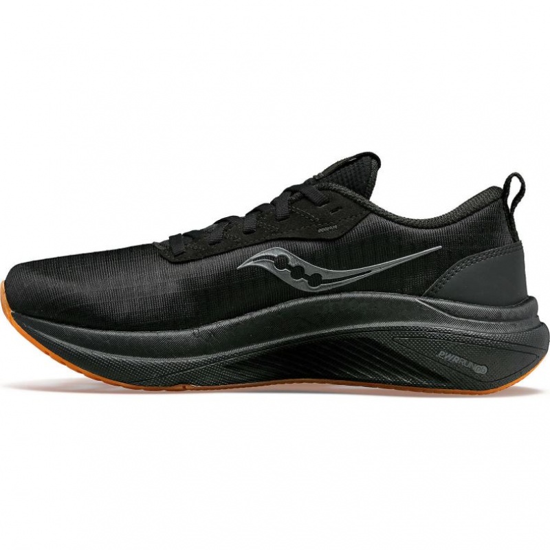 Black Saucony Freedom Crossport Men's Running Shoes | ISRAEL MFJYXA