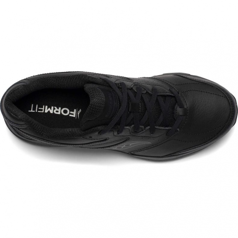 Black Saucony Integrity Walker 3 Men's Walking Shoes | ISRAEL TPAKYC