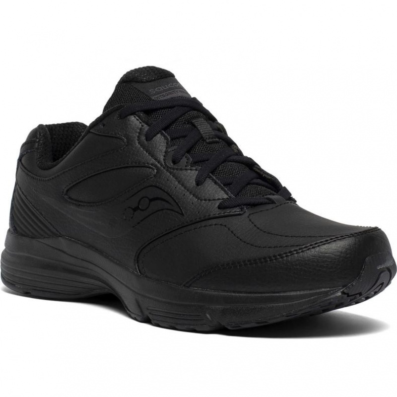 Black Saucony Integrity Walker 3 Men's Walking Shoes | ISRAEL TPAKYC