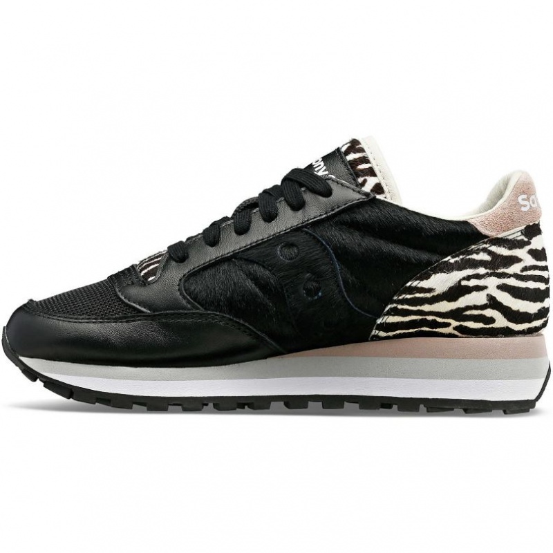 Black Saucony Jazz Triple Women's Sneakers | ISRAEL ORUQBF