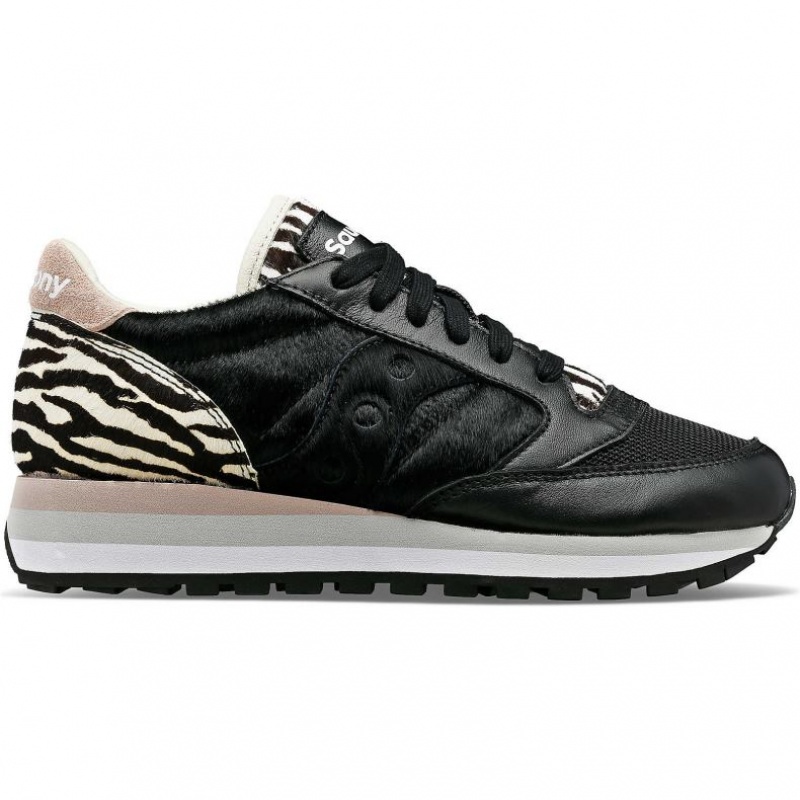 Black Saucony Jazz Triple Women\'s Sneakers | ISRAEL ORUQBF