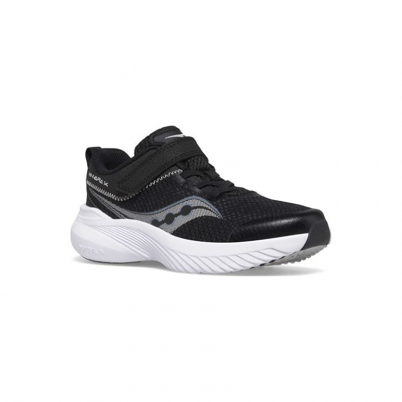 Black Saucony Kinvara 14 A/C Big Kids' Sneakers | ISRAEL IFAMHJ