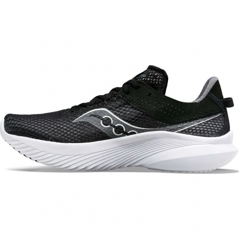 Black Saucony Kinvara 14 Men's Running Shoes | ISRAEL PUMHER