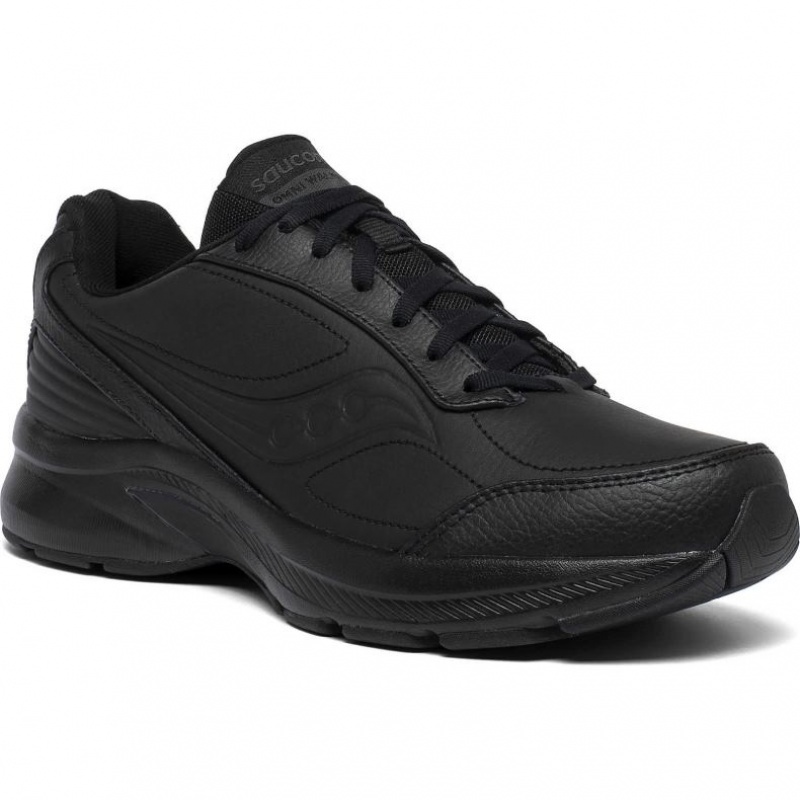 Black Saucony Omni Walker 3 Men's Walking Shoes | ISRAEL YUQTAN