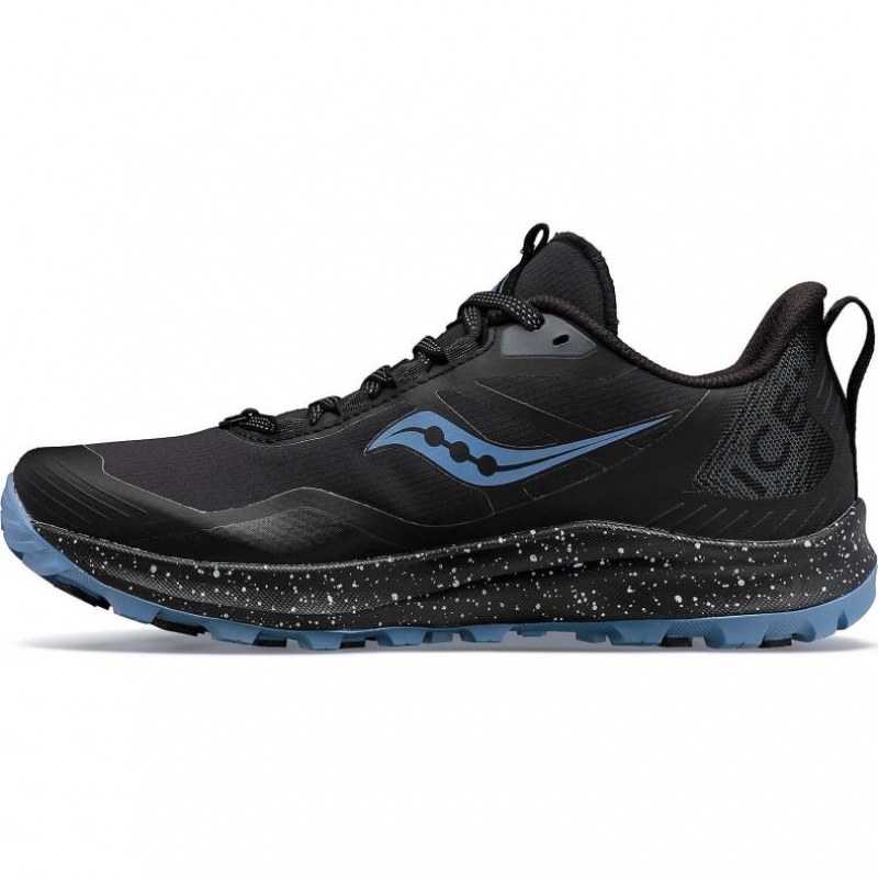 Black Saucony Peregrine ICE+ 3 Women's Trail Running Shoes | ISRAEL JNOBRI