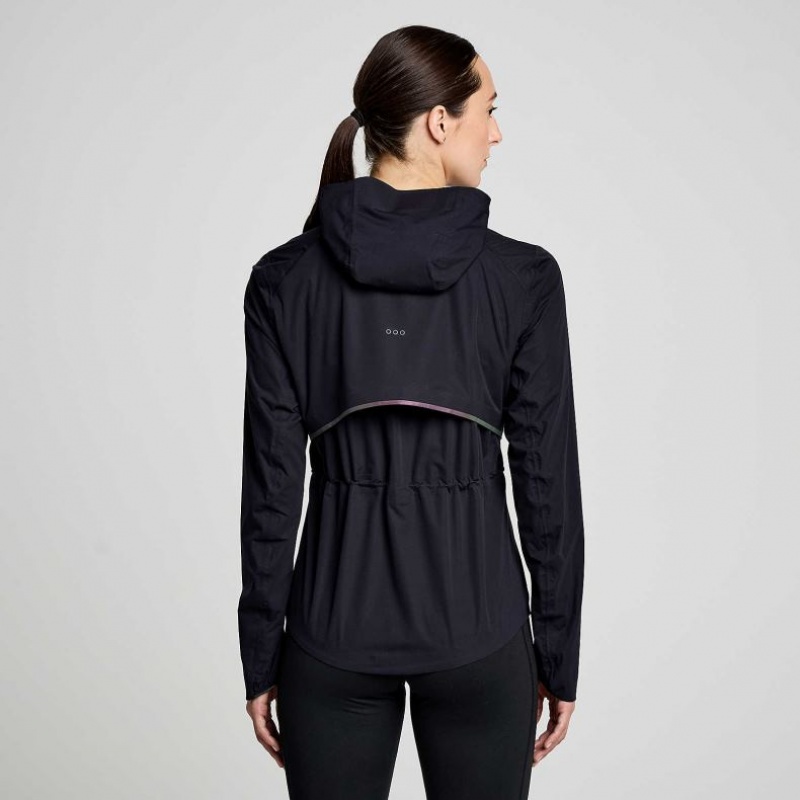 Black Saucony Runshield Women's Jacket | ISRAEL HAEPMT