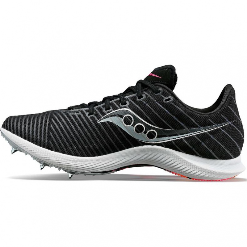 Black Saucony Velocity MP Men's Running Shoes | ISRAEL PDZLFB