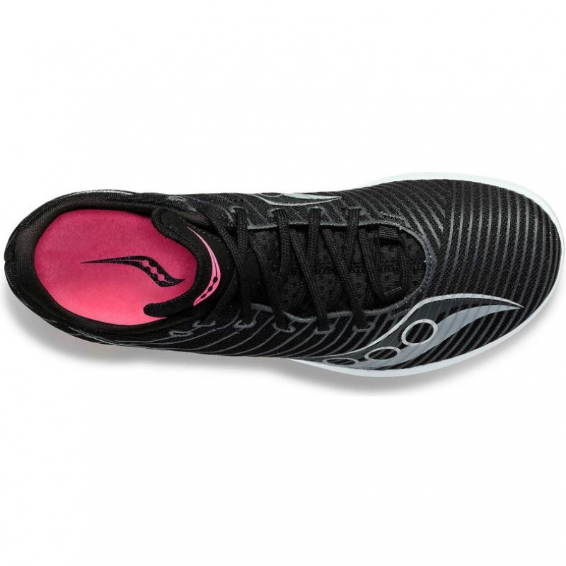 Black Saucony Velocity MP Men's Running Shoes | ISRAEL PDZLFB