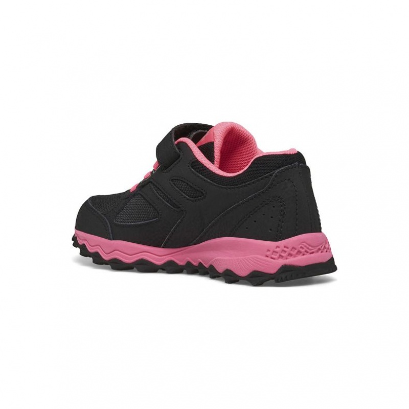 Black / Pink Saucony Cohesion TR14 A/C Big Kids' Sneakers | ISRAEL GMYWDU