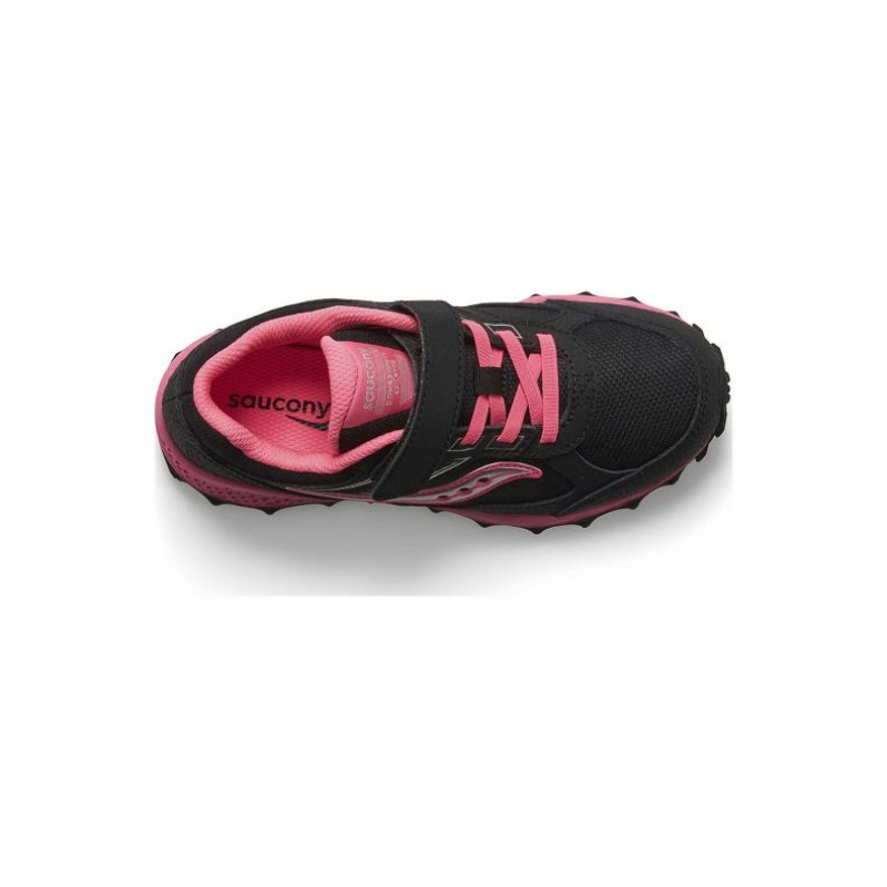 Black / Pink Saucony Cohesion TR14 A/C Big Kids' Sneakers | ISRAEL GMYWDU