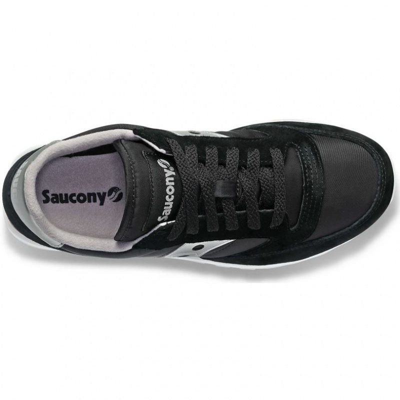 Black / Silver Saucony Jazz Triple Women's Sneakers | ISRAEL RGXPQS