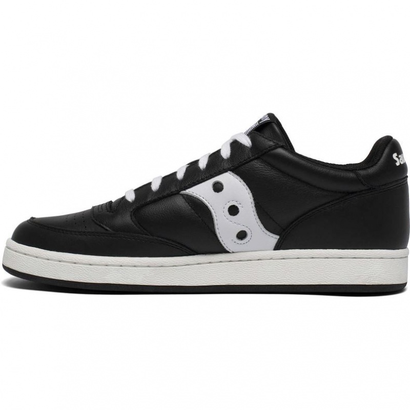 Black / White Saucony Jazz Court Men's Sneakers | ISRAEL CNBERQ