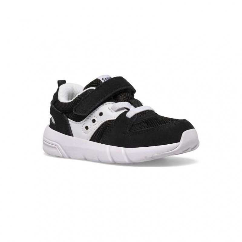 Black / White Saucony Jazz Lite 2.0 Little Kids' Sneakers | ISRAEL XVRHLI