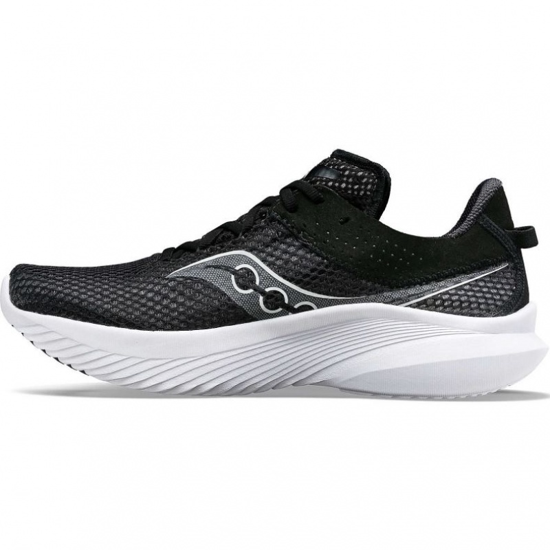 Black / White Saucony Kinvara 14 Women's Running Shoes | ISRAEL CPEJRI