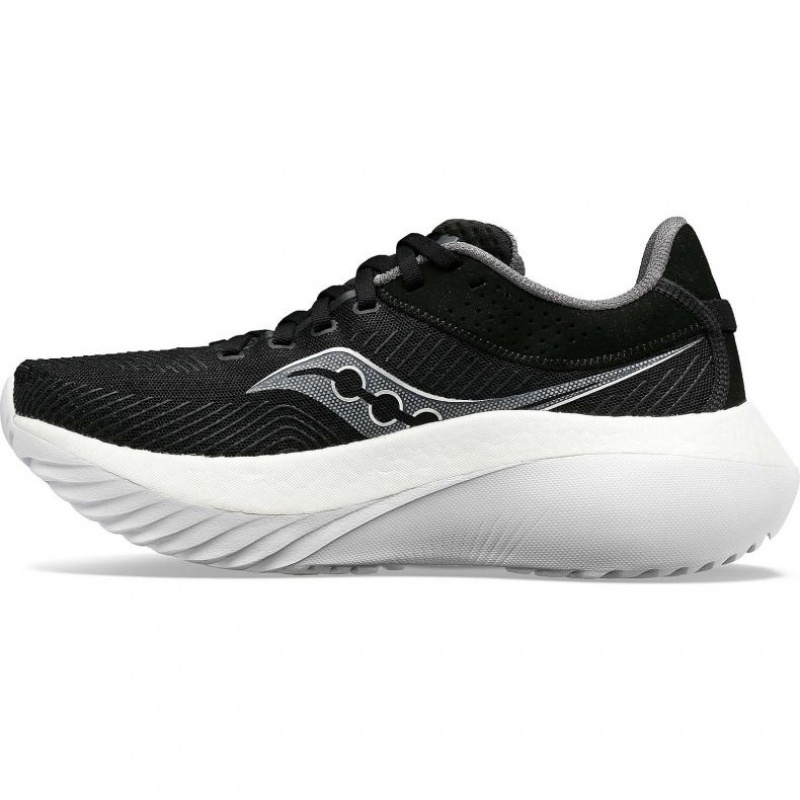 Black / White Saucony Kinvara Pro Men's Running Shoes | ISRAEL NJUZRW