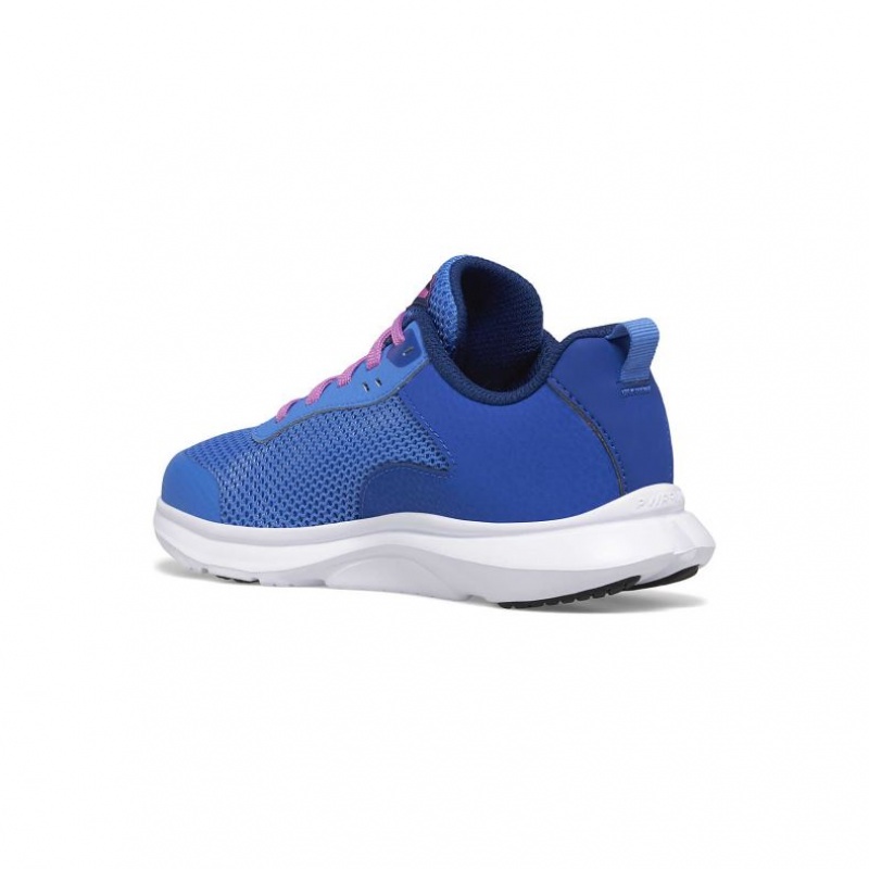 Blue Saucony Axon 3 Big Kids' Sneakers | ISRAEL TEHVXS