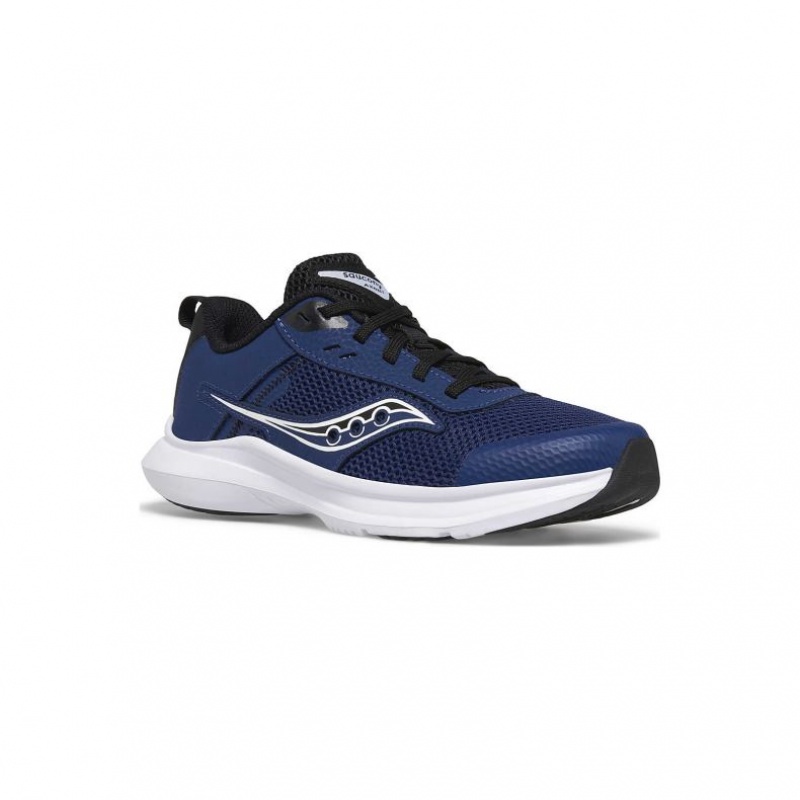 Blue Saucony Axon 3 Big Kids' Sneakers | ISRAEL ZKFHTJ