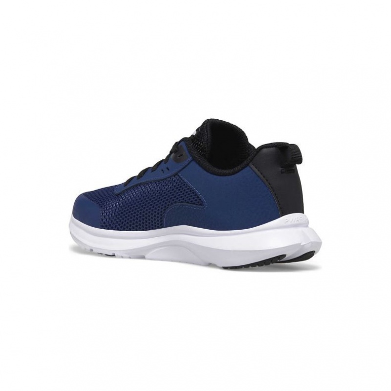 Blue Saucony Axon 3 Big Kids' Sneakers | ISRAEL ZKFHTJ