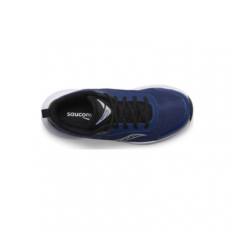 Blue Saucony Axon 3 Big Kids' Sneakers | ISRAEL ZKFHTJ