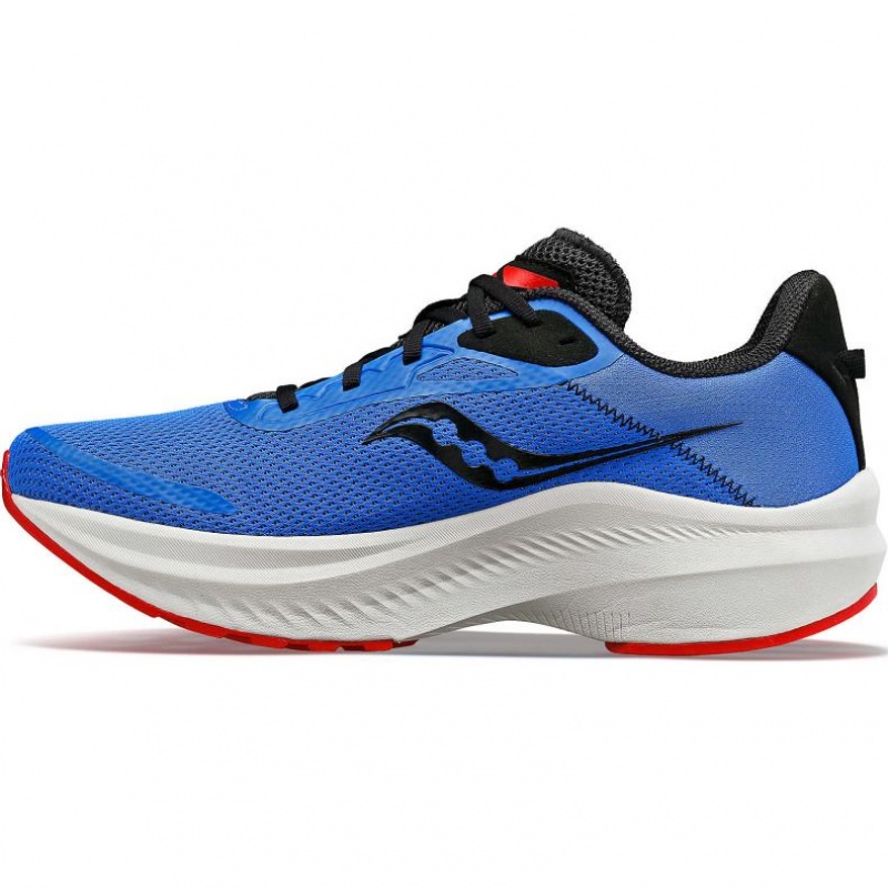 Blue Saucony Axon 3 Men's Running Shoes | ISRAEL HNLEMI