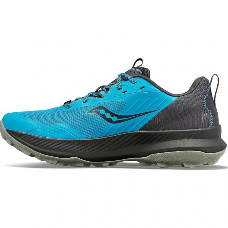 Blue Saucony Blaze TR Men's Trail Running Shoes | ISRAEL FYKHBU